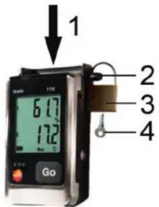 Testo 176 T4 - Datenlogger sichern - 1