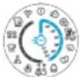 CANDY RP4 276BWMR8/1-S - 9) Wi-Fi INDICATOR LIGHT - 1