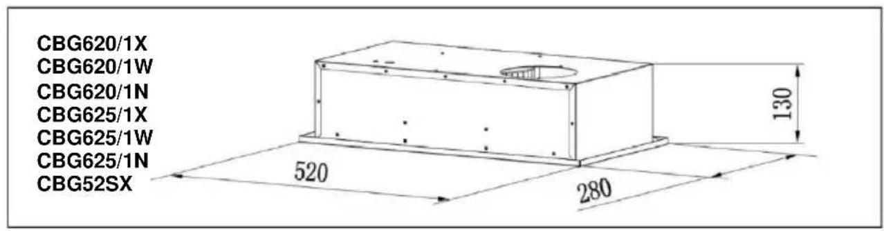 CANDY CBG625/1X/4U - Especificaciones - 1