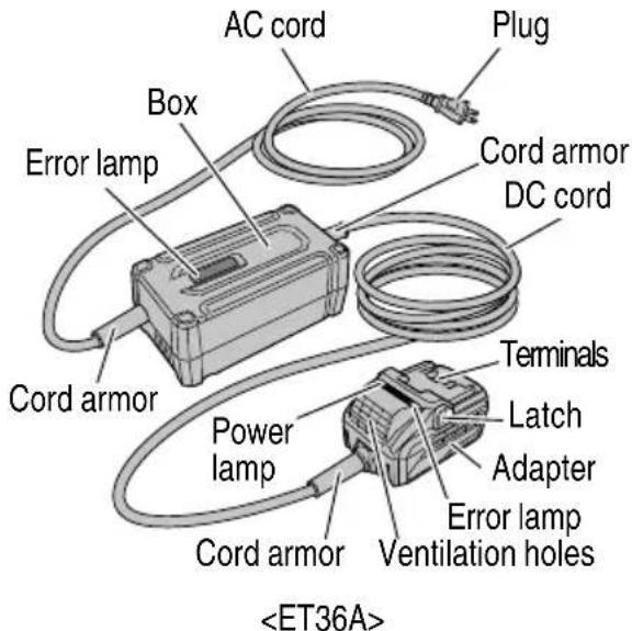 HiKOKI SB 3608DA - AC/DC Adapter - 1
