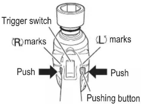 HiKOKI WR18DH - Check the rotational direction - 1