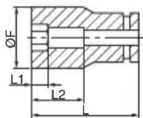 HiKOKI WR36DA - Long Socket - 8