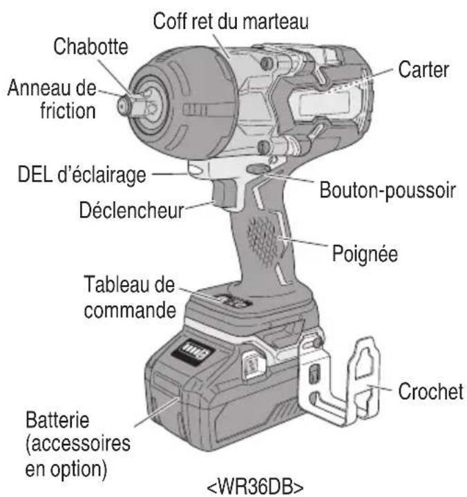 HiKOKI WR36DA - Clé à choc sans fi l - 2