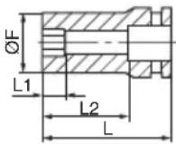 HiKOKI WR36DA - Long Socket - 2