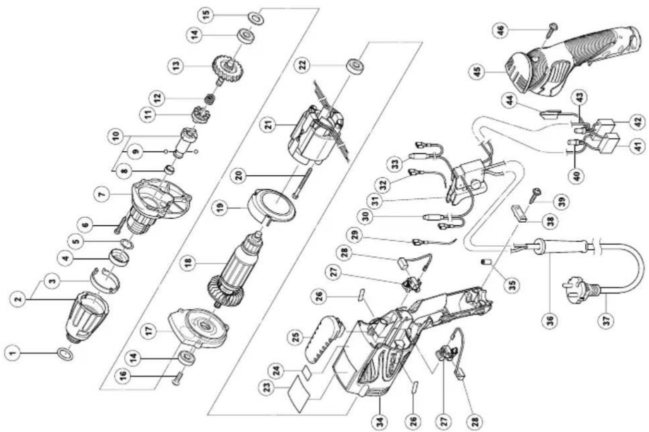 HiKOKI W 6V4 - Information concerning airborne noise and vibration - 1