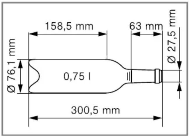 BOSCH KWK16ABGB - Ranger une quantité maximale de bouteilles standard - 1
