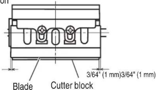 HiKOKI P 20ST - Cutter blade disassembly - 3