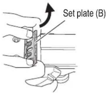 HiKOKI P 20ST - Cutter blade disassembly - 2