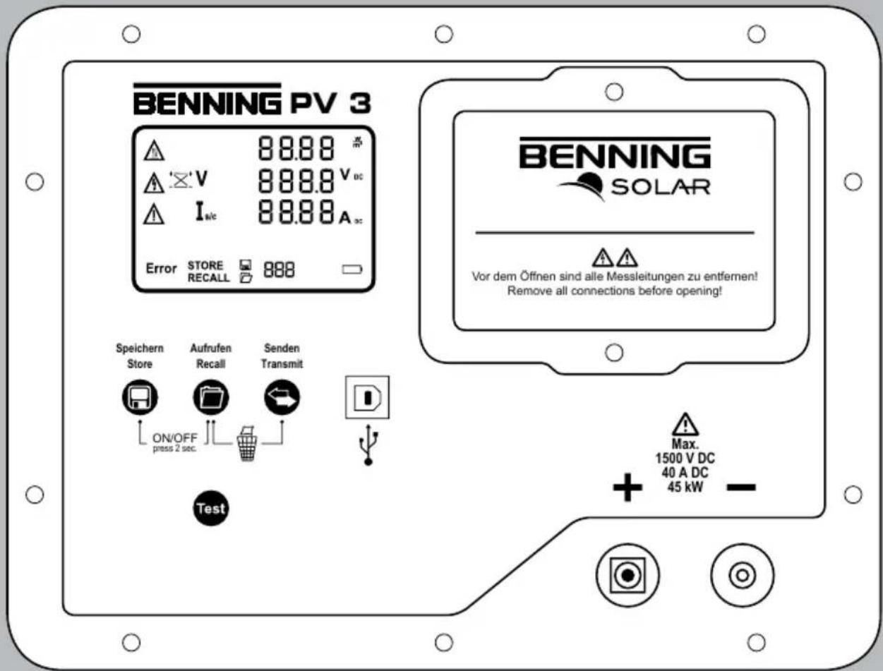 BENNING PV 3 - 1