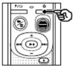 OLYMPUS VN-540PC - Sortie du mode HOLD - 1