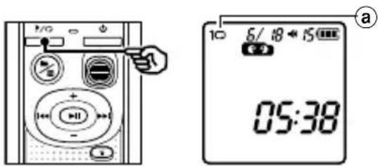 OLYMPUS VN-540PC - Lecture Dossier/Fichier répétée - 1