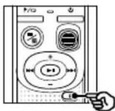 OLYMPUS VN-540PC - Suppression d'une marque d'index/temporaire - 2