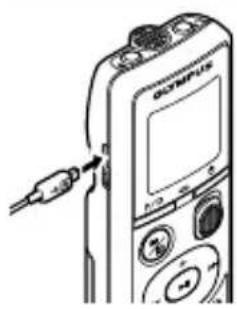 OLYMPUS VN-540PC - Préparatifs - 3