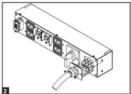 Tripp Lite SU6000RT4UHVPM - Terminal Strip Connection—IEC PDU Module (SU6000RT4UHVG) - 3