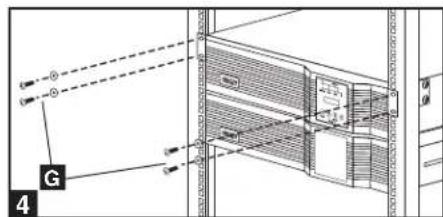 Tripp Lite SU6000RT4UHVPM - 4-Post Mounting - 4