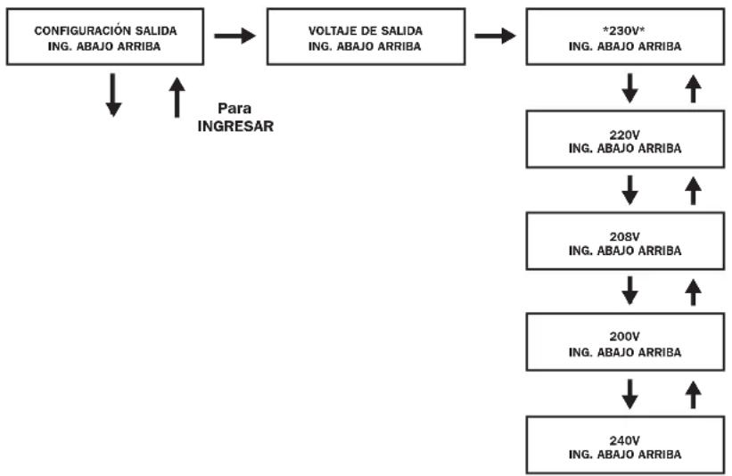 Tripp Lite SU6000RT4UHVPM - Configuración de salida - 1