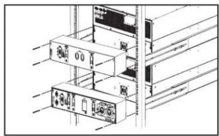 Tripp Lite SU6000RT4UHVPM - Configuration de l'ASC 12kVA - SU12KRT4UHW seulement (en utilisant 2 blocs de puissance de 6 kVA) - 1