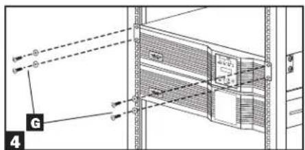 Tripp Lite SU6000RT4UHVPM - 4-Tras el montaje - 4