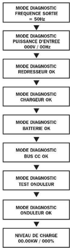 Tripp Lite SU6000RT4UHVPM - Informations relatives à l'autodiagnostic - 1