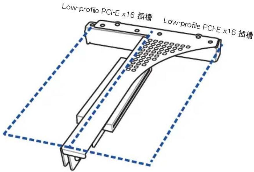 ASUS ESC4000A-E11 - 安装扩展卡至转接卡上 - 1