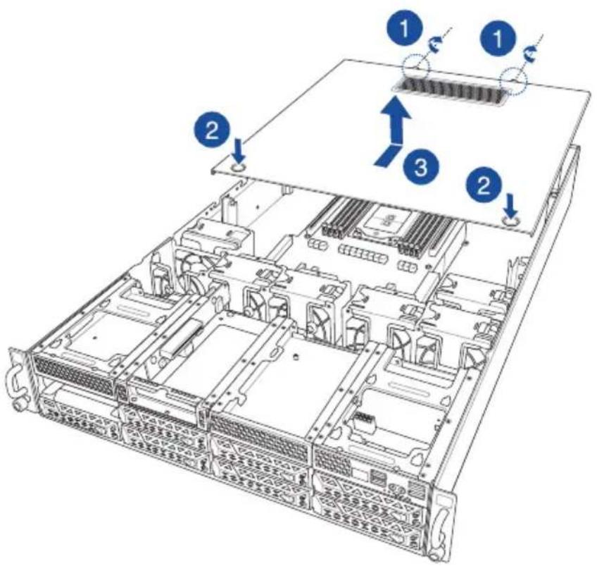 ASUS ESC4000A-E11 - 机箱上盖 - 2