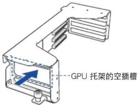 GPU 托架的空插槽