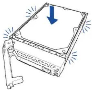 ASUS ESC4000A-E11 - 安装 3.5 英寸 SATA/SAS 硬盘 - 2