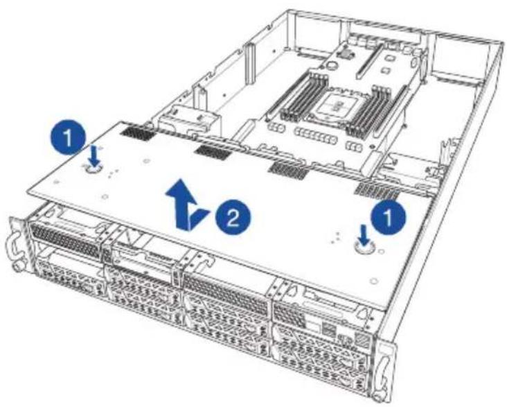 ASUS ESC4000A-E11 - 机箱上盖 - 4