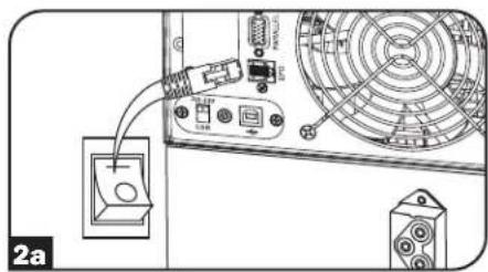 Tripp Lite SU10000RT3UPM - Insertion de la carte interne SNMP/WEB - 1