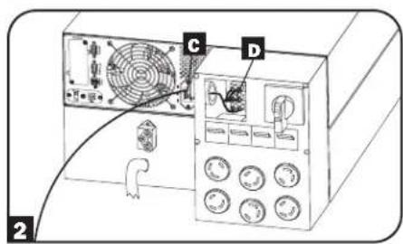 Tripp Lite SU10000RT3UPM - Turn UPS ON - 2