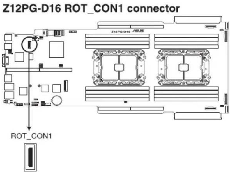 Z12PG-D16 ROT_CON1 connector Z12PG-D16 /BUS ROT_CON1