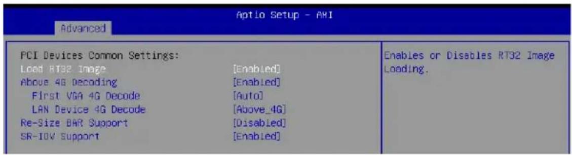 ASUS ESC4000-E10S - PCI 子系统设置（PCI Subsystem Settings） - 1