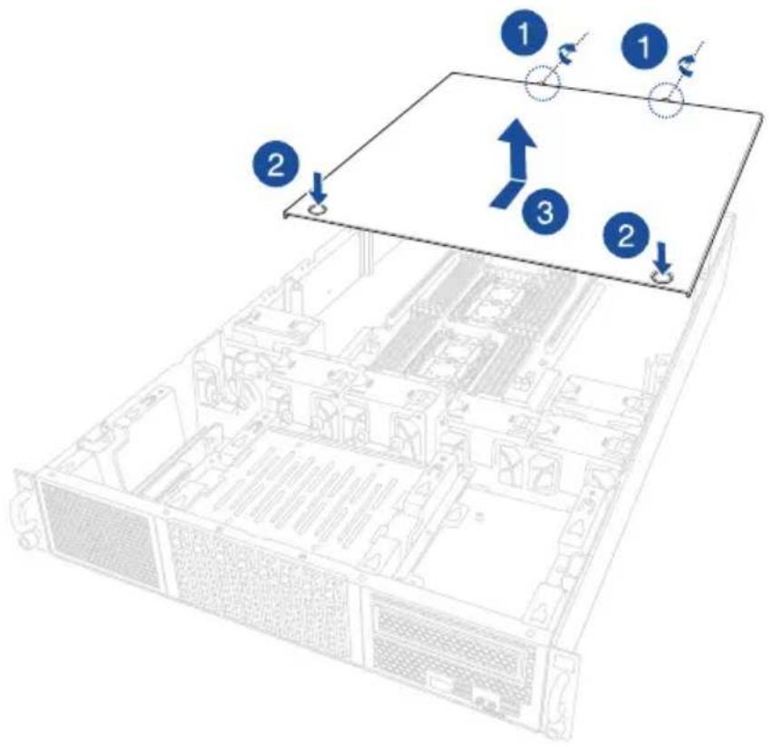 ASUS ESC4000-E10S - 机箱上盖 - 2