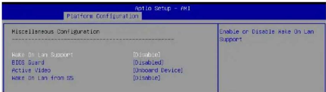 ASUS ESC4000-E10S - Miscellaneous 设置 - 1