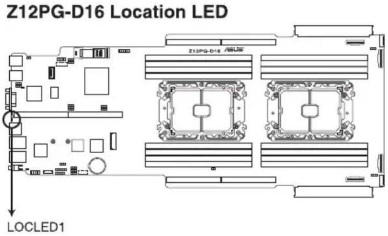 ASUS ESC4000-E10S - 信息指示灯（MESLED1） - 2