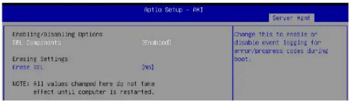 ASUS ESC4000-E10S - 系统事件记录（System Event Log） - 2