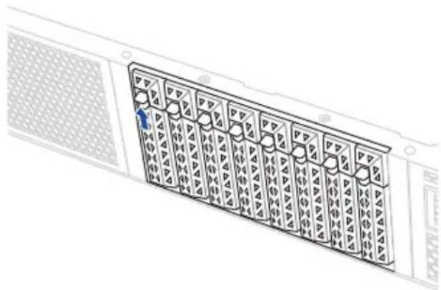 ASUS ESC4000-E10S - 安装 2.5 英寸 SATA/SAS/NVMe 存储设备 - 1