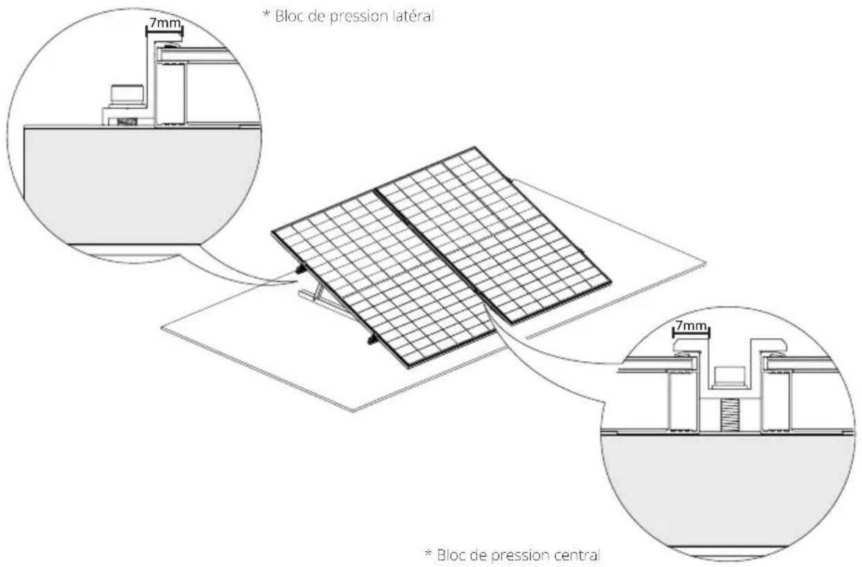ECOFLOW Solar Panel 400W - Installation du bloc de pression - 1