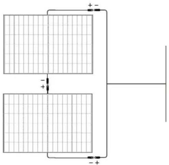 ECOFLOW Solar Panel 400W - Connexion en série - 1