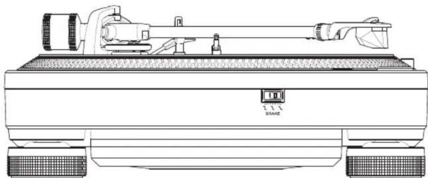 PIONEER PLX-CRSS12 - Réglage de la hauteur du bras - 2