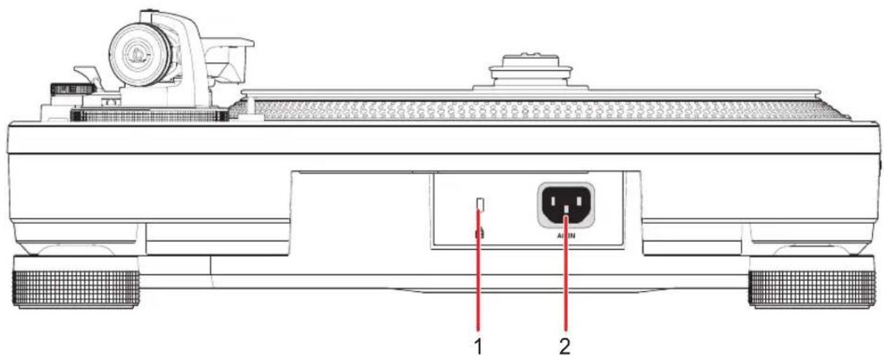 PIONEER PLX-CRSS12 - Panneau latéral - 1