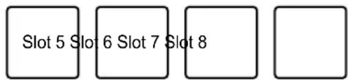 PIONEER PLX-CRSS12 - Appuyez sur le Performance Pad correspondant au slot (morceau) que vous souhaitez lire. - 2