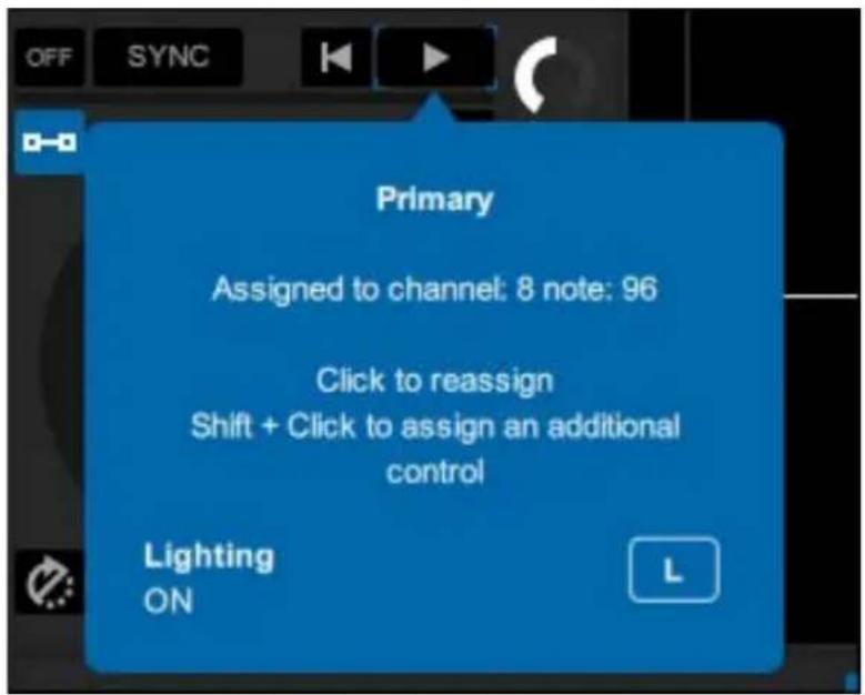 PIONEER PLX-CRSS12 - Appuyez sur le Performance Pad pour y attribuer la fonction. - 1