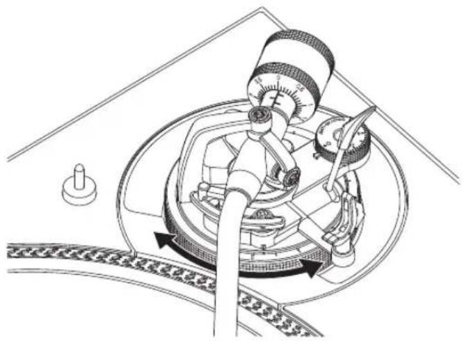 PIONEER PLX-CRSS12 - Réglage de la hauteur du bras - 3
