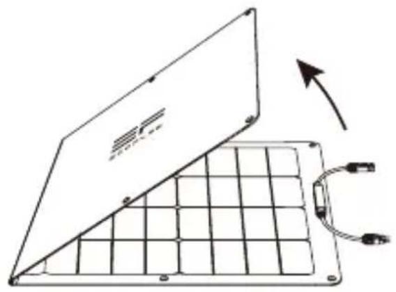 ECOFLOW Solar Panel 60W - ソーラーパネルの使用方法 - 1