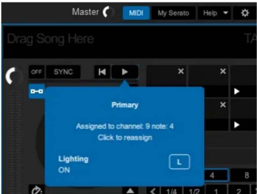 PIONEER DDJ-REV5 - Appuyez sur un Performance Pad pour y attribuer la fonction sélectionnée. - 1