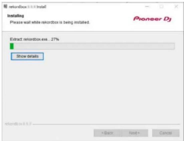 PIONEER DDJ-REV5 - Spécifiez le chemin d'installation. - 1