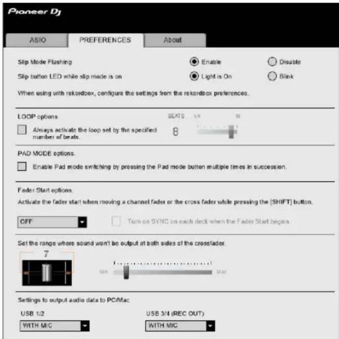 PIONEER DDJ-REV5 - Modification des réglages - 1
