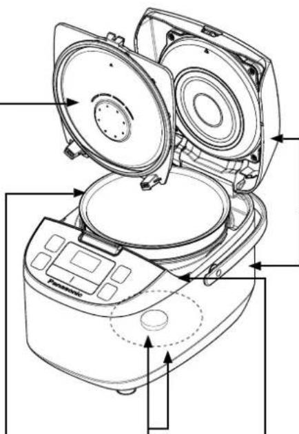 PANASONIC SR-ZE185 - Temperature sensor / Cast heater - 1