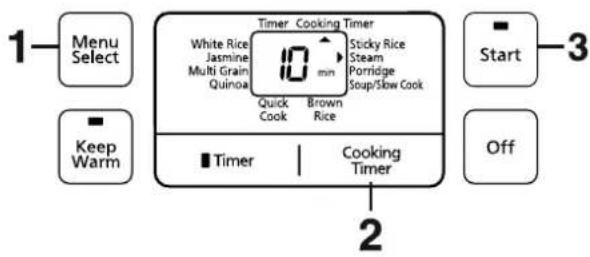 PANASONIC SR-ZE185 - Functions Steam - 1